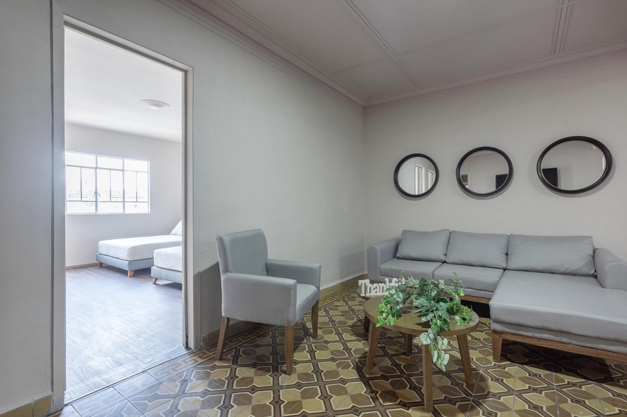 Relax In Style - Roma Norte 3Br - Fast Wifi Mexico City Luaran gambar