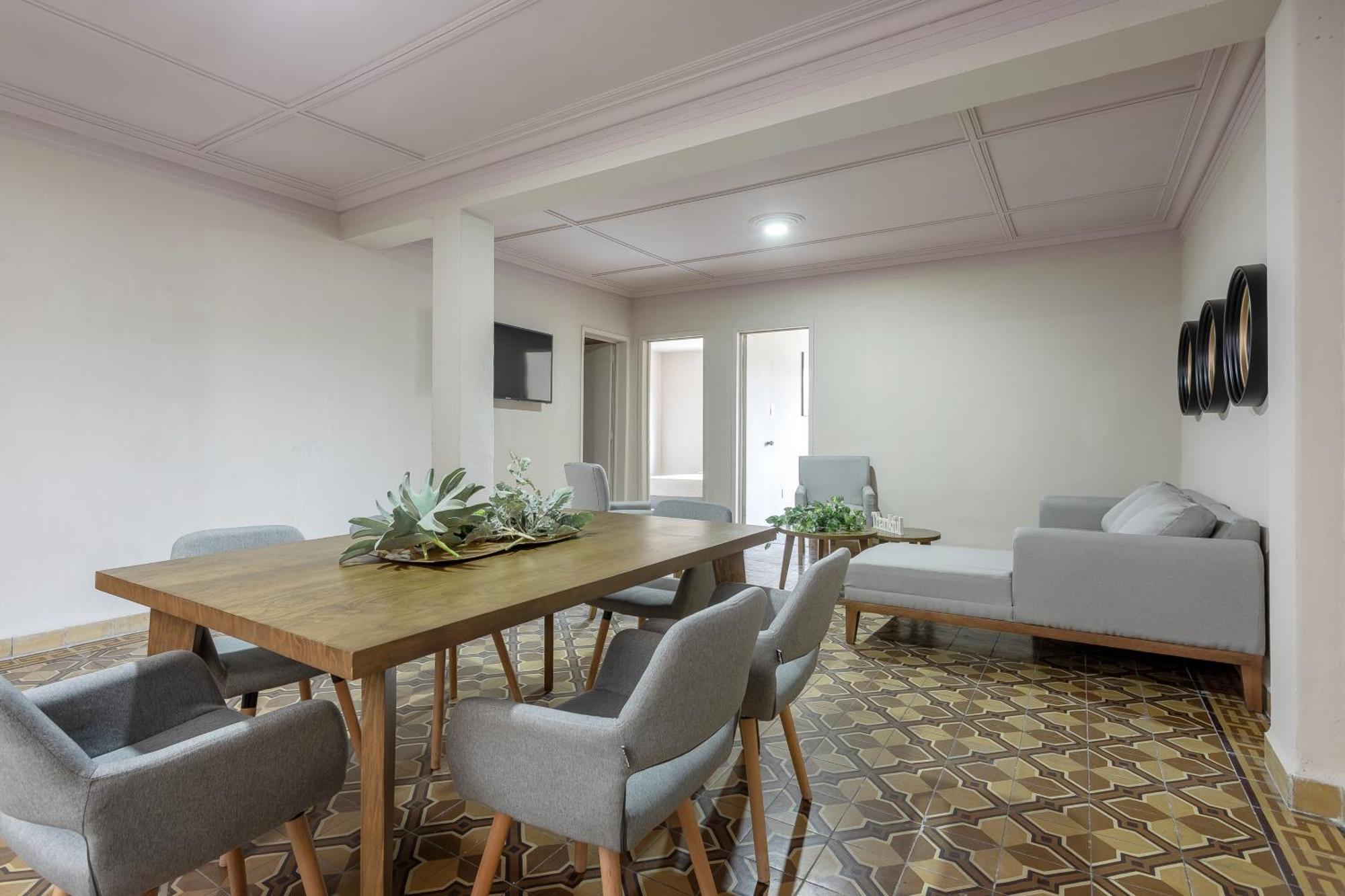 Relax In Style - Roma Norte 3Br - Fast Wifi Mexico City Luaran gambar
