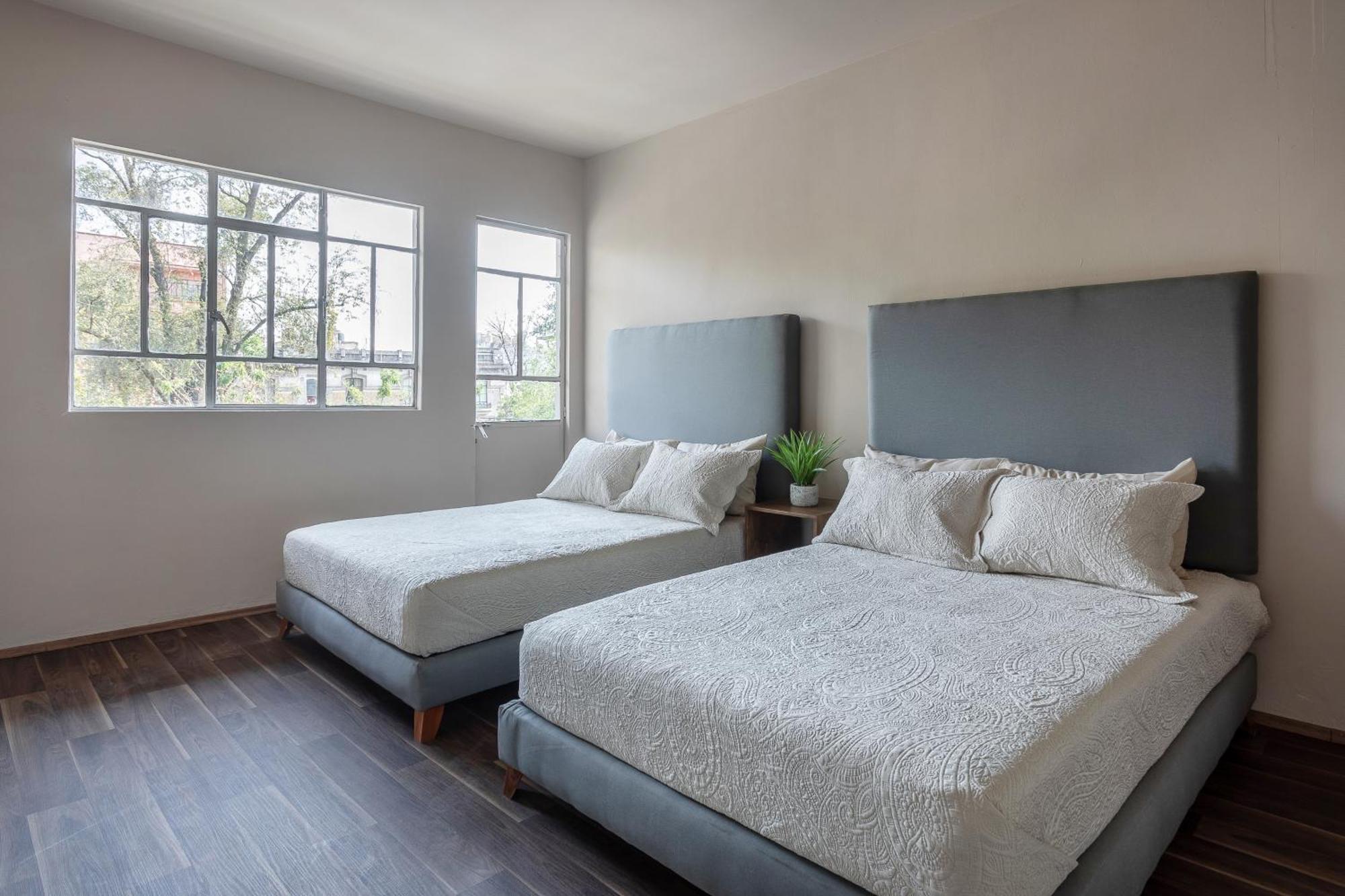 Relax In Style - Roma Norte 3Br - Fast Wifi Mexico City Luaran gambar